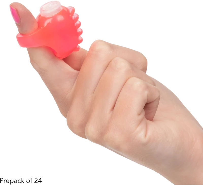 Calexotics - Vibrating Finger Teaser Pink
