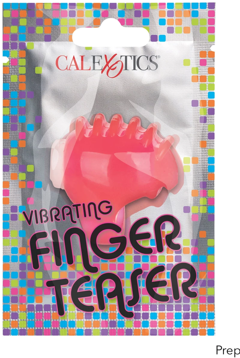 Calexotics - Vibrating Finger Teaser Pink
