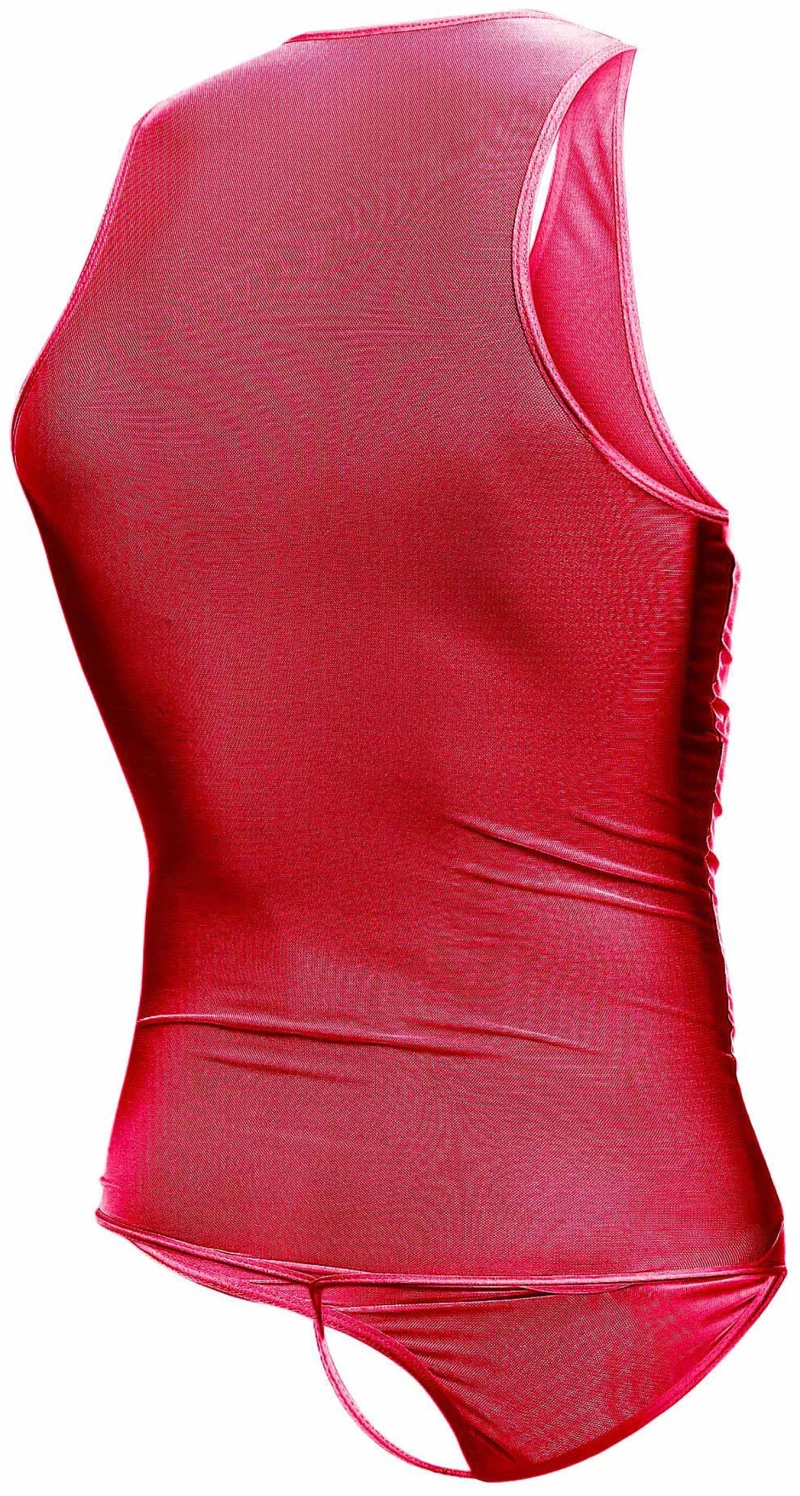 MOB Sexy Sheer Body Red