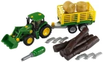 Παιδικό Τρακτέρ με Καρότσα και Ξυλεία John Deer Klein (3906) (KLE3906)