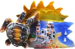 Tουριστικό μαγνητάκι Souvenir – Σετ 12pcs - Resin Magnet - 678116