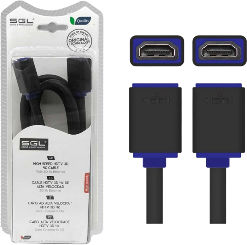 Καλώδιο HDMI - Female/Female - A1592CC - 1.5m - 095707