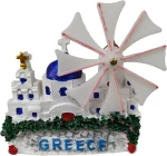 Tουριστικό μαγνητάκι Souvenir – Σετ 12pcs - Resin Magnet - 678066