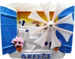 Tουριστικό μαγνητάκι Souvenir – Σετ 12pcs - Resin Magnet - 678197