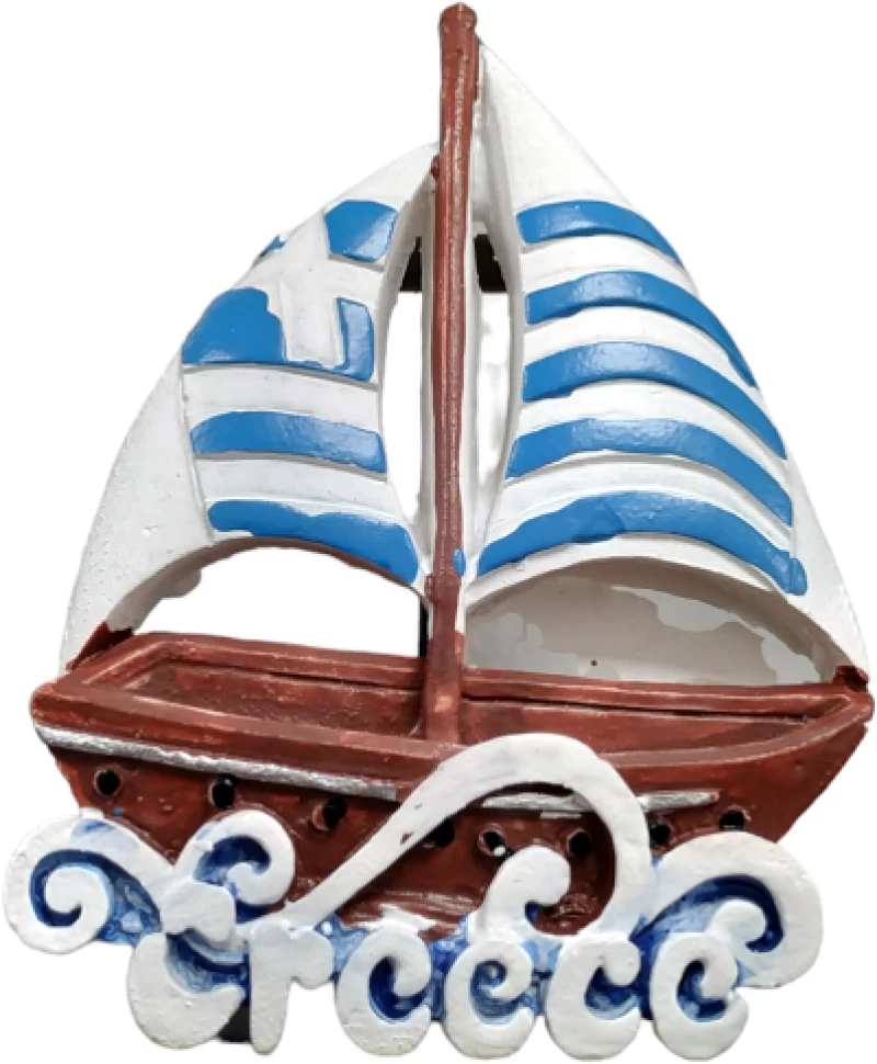 Tουριστικό μαγνητάκι Souvenir – Σετ 12pcs - Resin Magnet - 678291