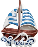 Tουριστικό μαγνητάκι Souvenir – Σετ 12pcs - Resin Magnet - 678291