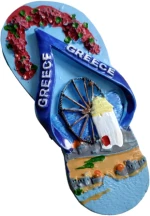 Tουριστικό μαγνητάκι Souvenir – Σετ 12pcs - Resin Magnet - 678294