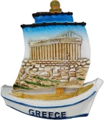 Tουριστικό μαγνητάκι Souvenir – Σετ 12pcs - Resin Magnet - 678026