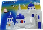 Tουριστικό μαγνητάκι Souvenir – Σετ 12pcs - Resin Magnet - 678267