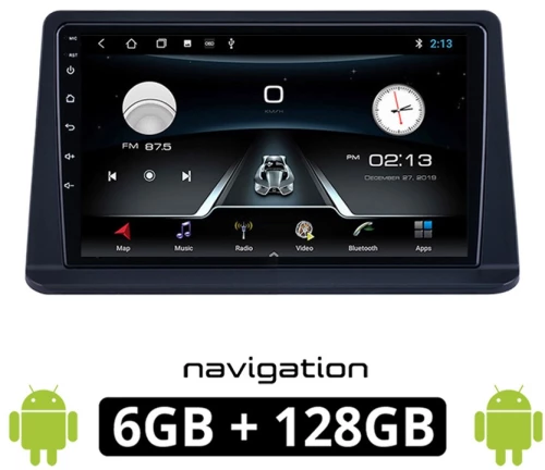 MITSUBISHI PAJERO (1999-2006) Android οθόνη αυτοκίνητου 6GB με GPS WI-FI (ηχοσύστημα αφής 9" ιντσών OEM Youtube Playstore MP3 USB Radio Bluetooth Mirrorlink εργοστασιακή, 4x60W, AUX) MIT46-6GB