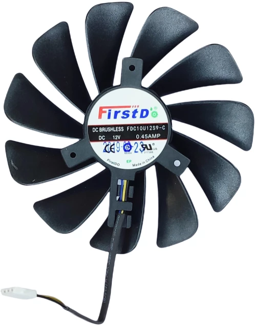Ανεμιστηράκι - Fan A - GPU Cooling Fan for XFX Radeon RX580 RX590 FDC10U12S9-C 95MM 39MM OEM(Κωδ. 80962)