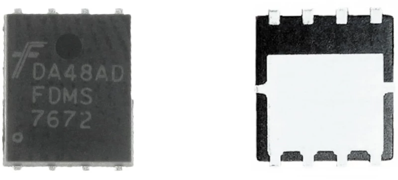 Controller IC Chip - MOSFET FDMS7672AS 7672 chip for laptop - Ολοκληρωμένο τσιπ φορητού υπολογιστή (Κωδ.1-CHIP0430)