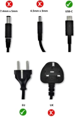 Τροφοδοτικό Laptop - AC Adapter Φορτιστής Dell Latitude 3520   (Κωδ.60148)