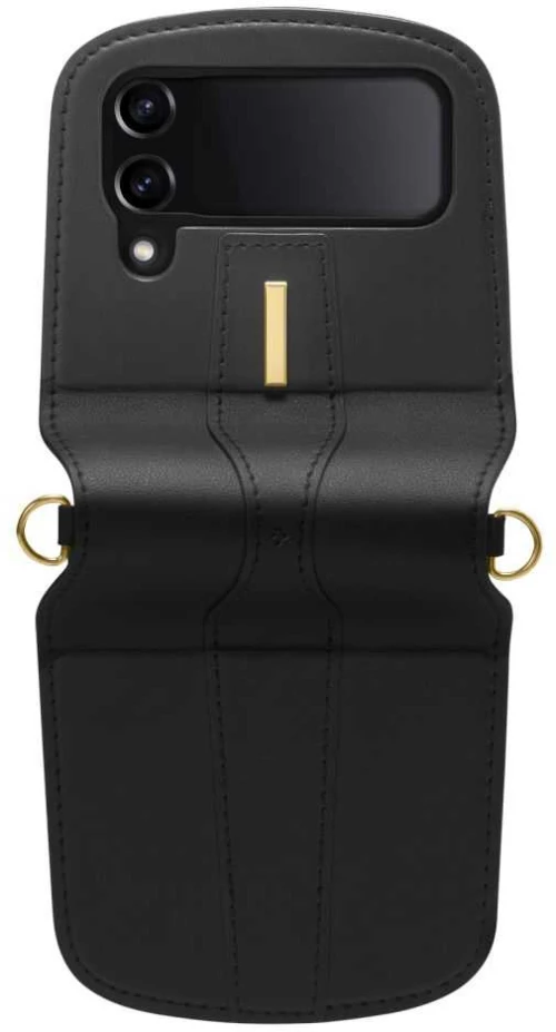 Θήκη Spigen SGP LIENAR LEATHER ARMOR για SAMSUNG GALAXY Z FLIP 4 5G - ΜΑΥΡΟ - ACS05171