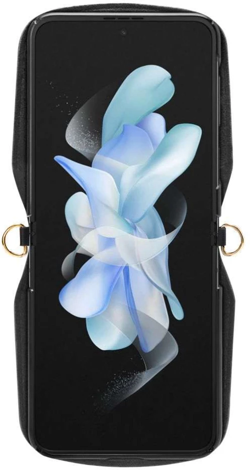 Θήκη Spigen SGP LIENAR LEATHER ARMOR για SAMSUNG GALAXY Z FLIP 4 5G - ΜΑΥΡΟ - ACS05171