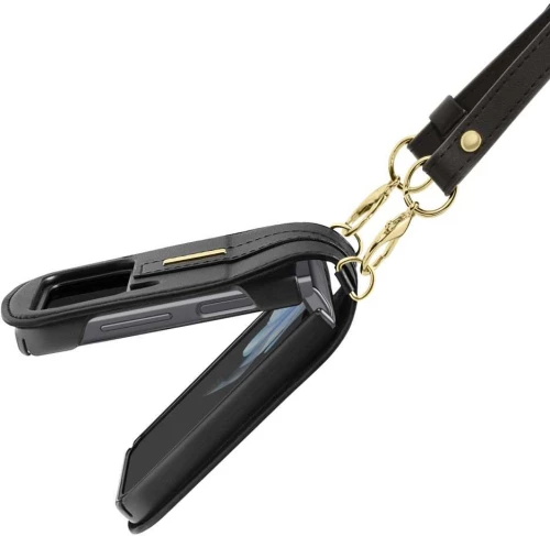 Θήκη Spigen SGP LIENAR LEATHER ARMOR για SAMSUNG GALAXY Z FLIP 4 5G - ΜΑΥΡΟ - ACS05171