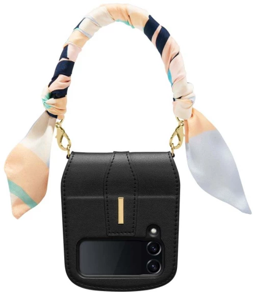 Θήκη Spigen SGP LIENAR LEATHER ARMOR για SAMSUNG GALAXY Z FLIP 4 5G - ΜΑΥΡΟ - ACS05171