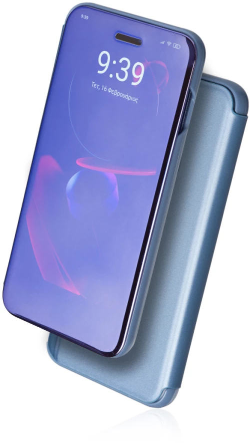 Naxius Case View Blue Samsung A21S Naxius