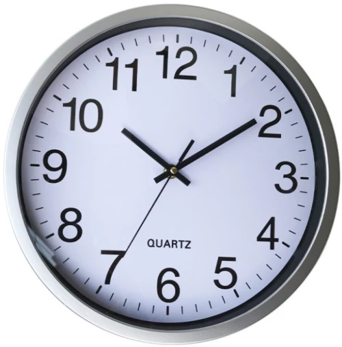 Naxius Clock Wall Silver Oem
