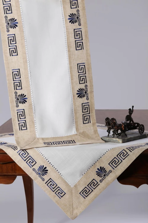 Τραβέρσα WH19-010 (45cm x 175cm) μπλέ - -