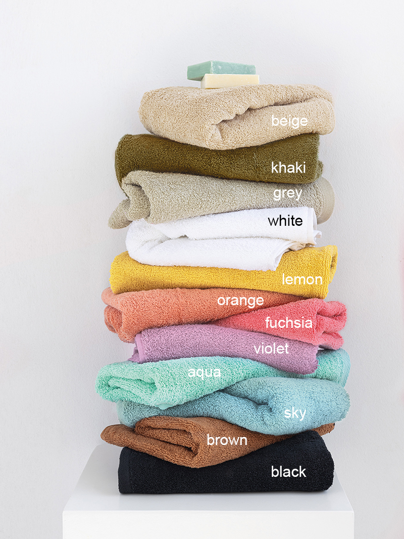 Σετ Πετσέτες Palamaiki Roke White - Σετ 3 Τεμαχίων