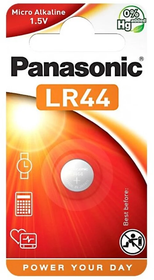 Buttoncell Panasonic LR44 Τεμ. 1