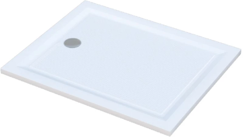 Sanitec A204 Χυτή Ντουζιέρα FLAT-CLASSIC Λευκό 90x75x3,5cm