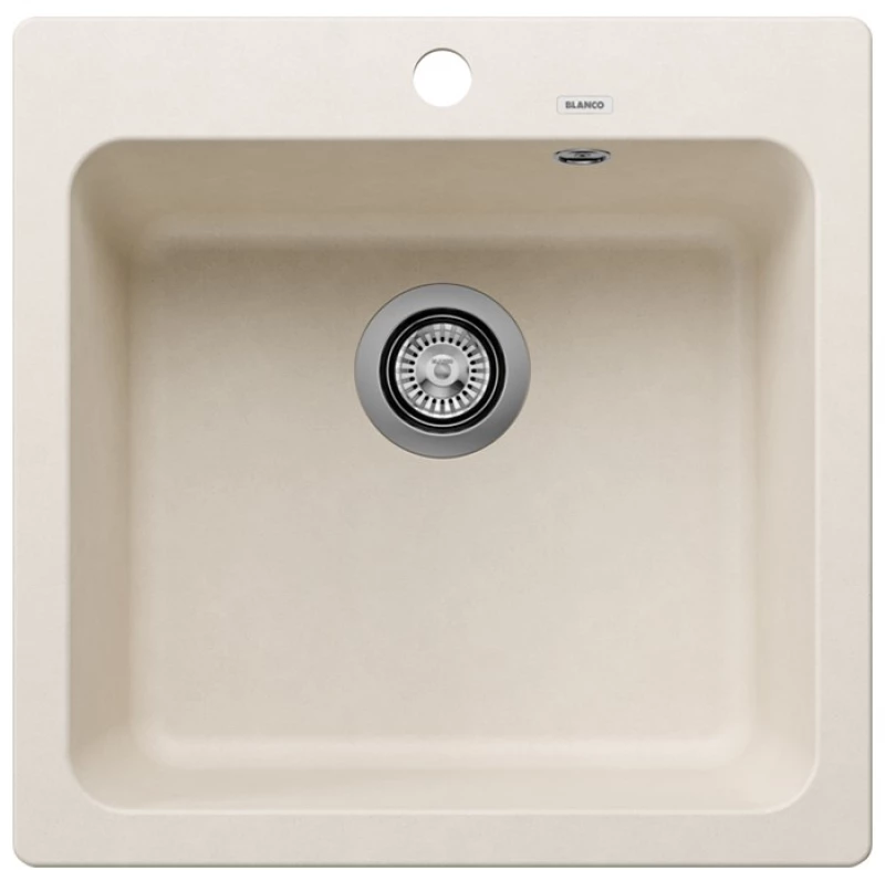 Blanco Naya 5 Soft White Silgranit® PuraDur® Γρανιτένιος Ένθετος Νεροχύτης 51,5x51cm