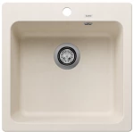 Blanco Naya 5 Soft White Silgranit® PuraDur® Γρανιτένιος Ένθετος Νεροχύτης 51,5x51cm