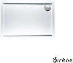 SIRENE EXTRA FLAT E10070-300 Ορθογώνια Ακρυλική Ντουζιέρα White 100x70cm