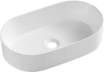 KARAG Επικαθήμενος Νιπτήρας Πορσελάνης 46x31cm Λευκός