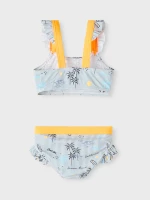 Μαγιό μπικίνι 1-8 palm tree 13213784 μπλε Name It