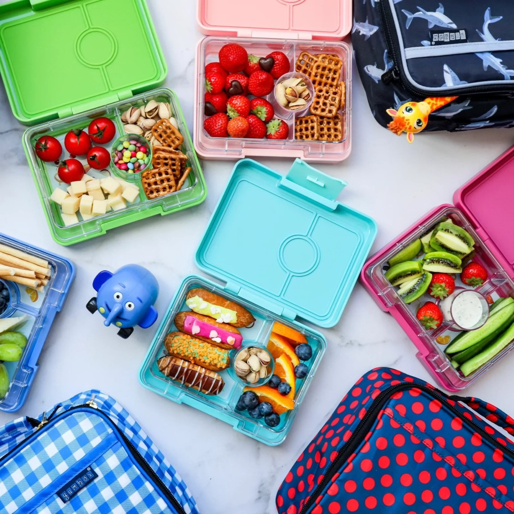 Δοχείο φαγητού misty aqua Rainbow snack Yumbox