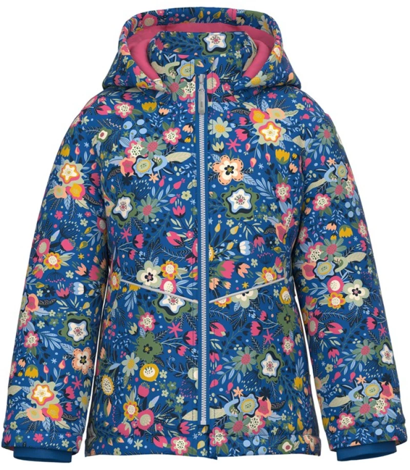 Χειμερινό μπουφάν με κουκούλα 5-14 flower power 13220333 Name It