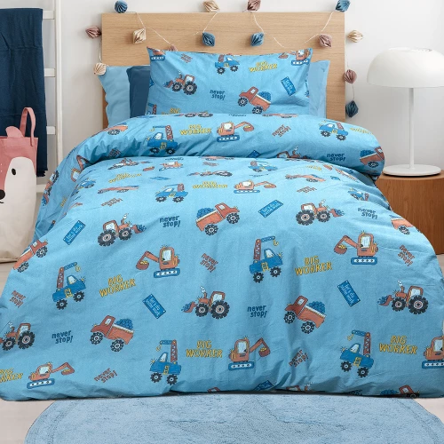 341046 KΟΥΒΕΡΛΙ ΜΟΝΟ FACTORY ART 6216 160X240 ΓΑΛΑΖΙΟ BEAUTY HOME