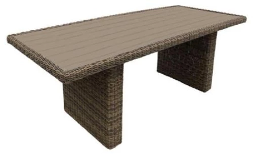 342189 ΤΡΑΠΕΖΙ WICKER-RATTAN SANTA 240Χ100Χ75cm