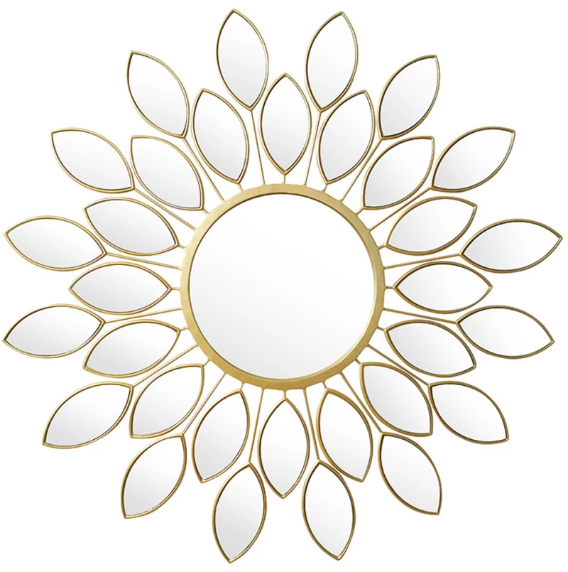 377491 ΚΑΘΡΕΠΤΗΣ FLOWER PAKOWORLD ΧΡΥΣΟ 83X2.5X83ΕΚ