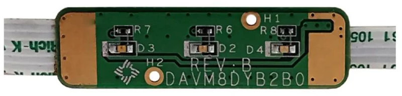 Power Button Board - Power Button Board with Cable for Dell Vostro A840 A860 1014 1015 DAVM8DYB2B0 DAVM8DTB2B0  (Κωδ. 1-BRD075)