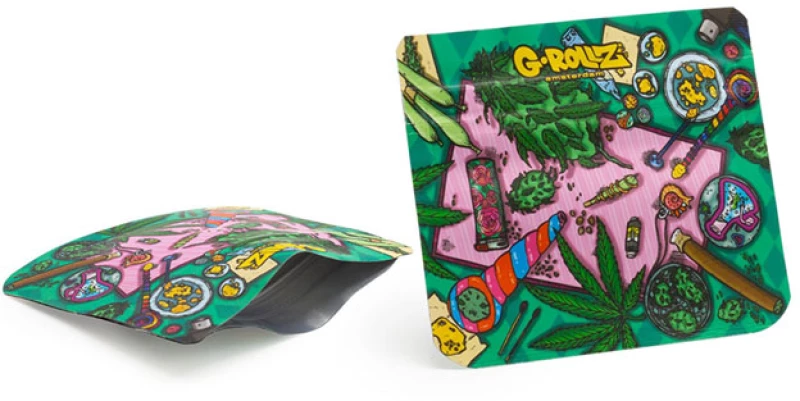 G-Rollz Σακουλάκι Ασφαλείας Zip - Amsterdam Picnic (70x60mm)