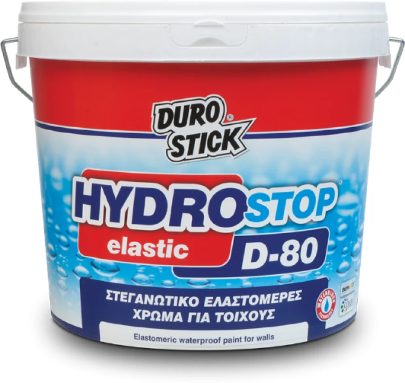 Durostick D-80 Hydrostop Elastic Στεγανωτικό ελαστομερές χρώμα 3kg