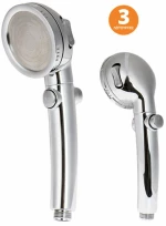 KRAUSMANN SN70020 Τηλέφωνο Ντουζ με Διακόπτη Παύσης Ροής ø8cm