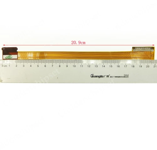 15.6"16.0" 17.3" LED Screen Extension Converter Flex Cable Left to Right 40PIN (κωδ.2385)