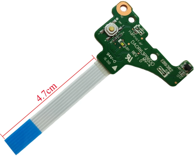 Κουμπί λειτουργίας - Power Button για Laptop HP Pavilion 14-E 15-E 14-E000 14-E018LA 15-E000 15-E020NR (Κωδ.1-BRD014)
