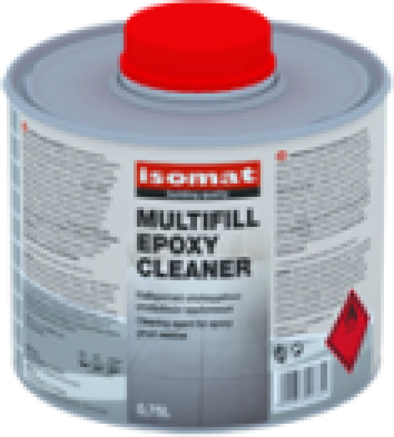 Isomat Multifill-Epoxy Cleaner Διάφανο Καθαριστικό Υπολειμμάτων Εποξειδικών Αρμόστοκων, 0.75 Lit