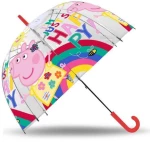 341856 Ομπρέλα διάφανη `Peppa` O46εκ.