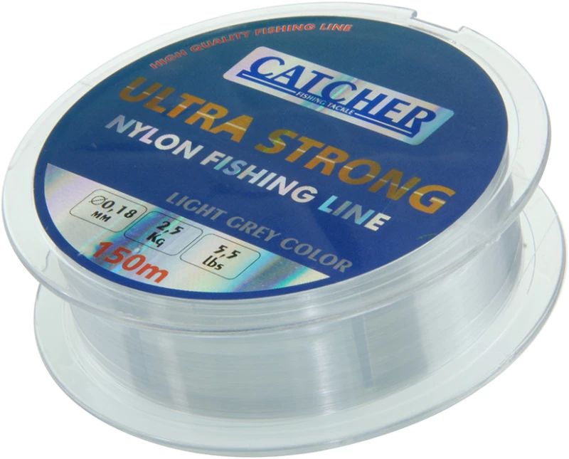 Πετονιά Γκρί Catcher Κωδ. 71249 150m/0.50mm/17.3Kg