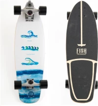 Surf Skateboard 32'' Waves Fish