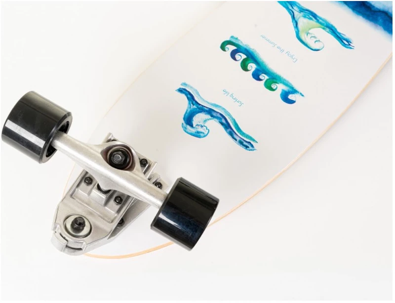 Surf Skateboard 32'' Waves Fish
