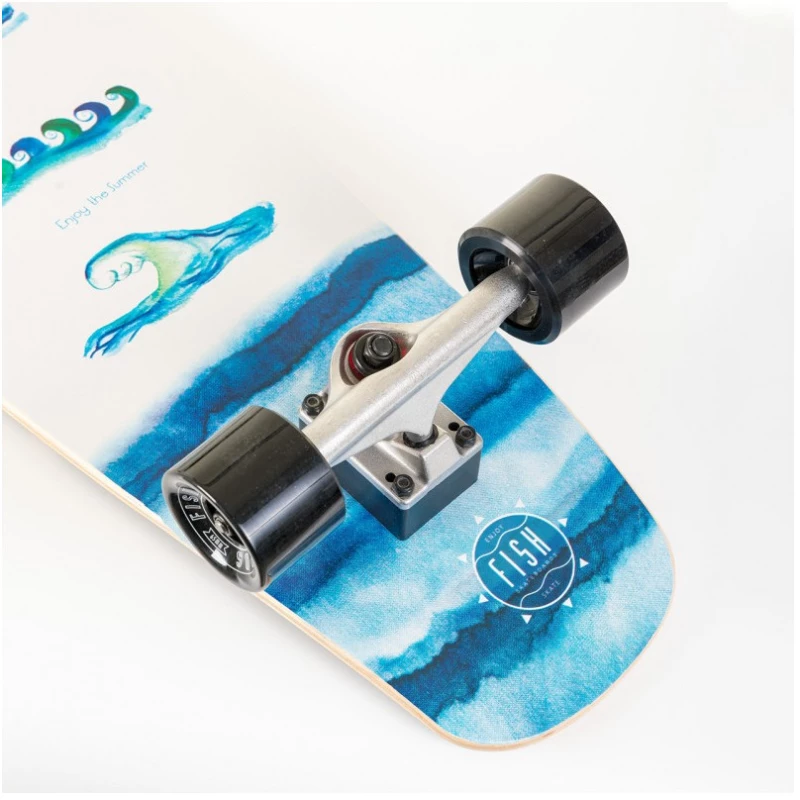 Surf Skateboard 32'' Waves Fish
