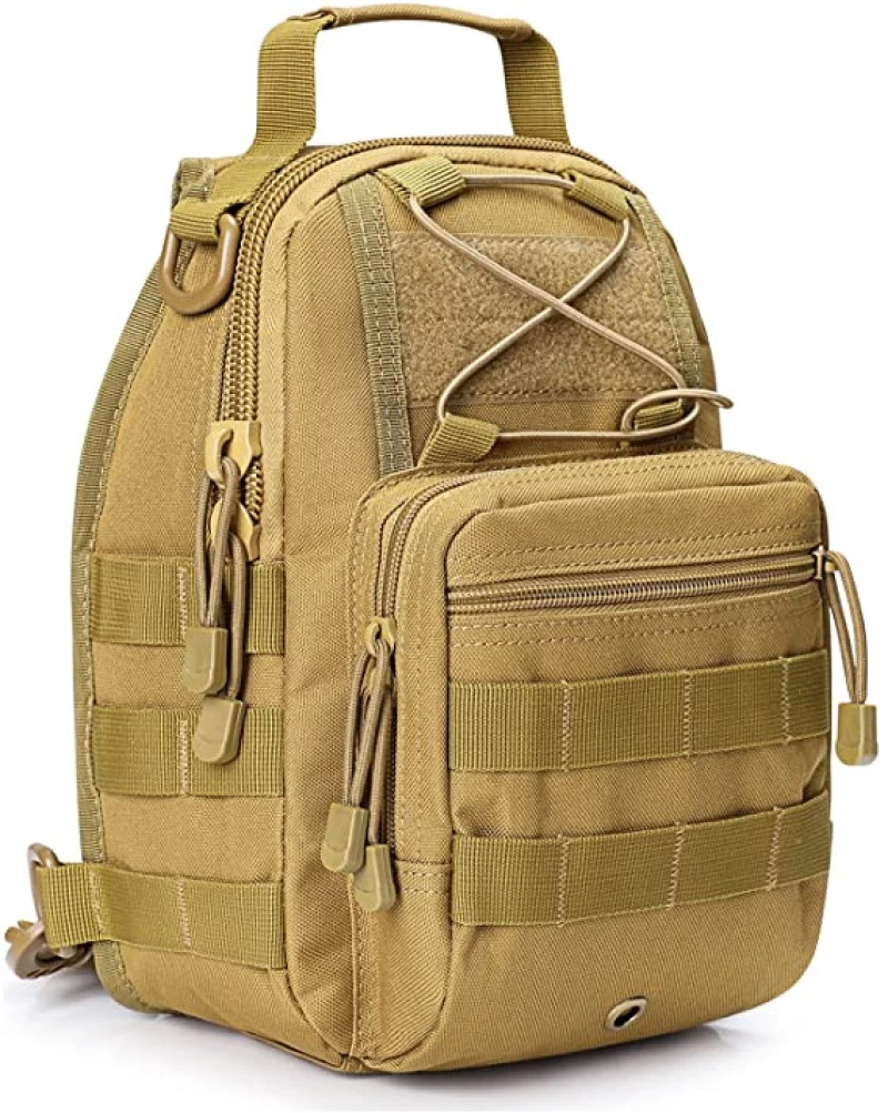 Τσαντάκι Πλάτης/Στήθους One Strap Mijo 10Lt Coyote